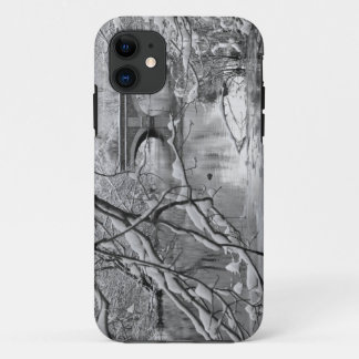 Capa Para iPhone Da Case-Mate Ponte do arco sobre o rio congelado no inverno