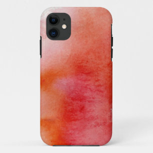 Capa Para iPhone Da Case-Mate Ponto vermelho, pintado mão abstrato da aguarela