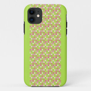 Capa Para iPhone Da Case-Mate Pontos Rosa e Verde