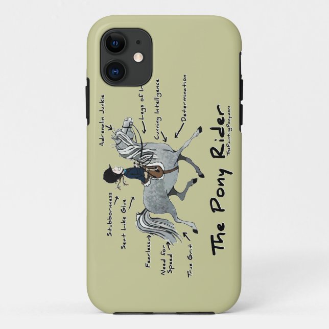 Capa Para iPhone Da Case-Mate Pony Rider (Verso)
