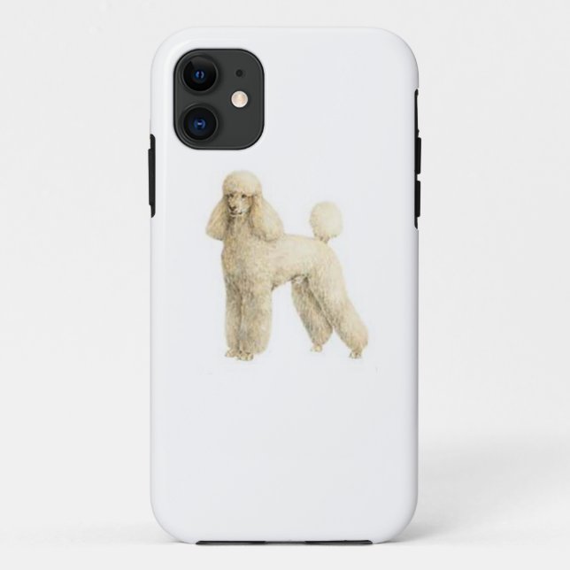 Capa Para iPhone Da Case-Mate Poodle - Clipe De Cãozinho (Verso)