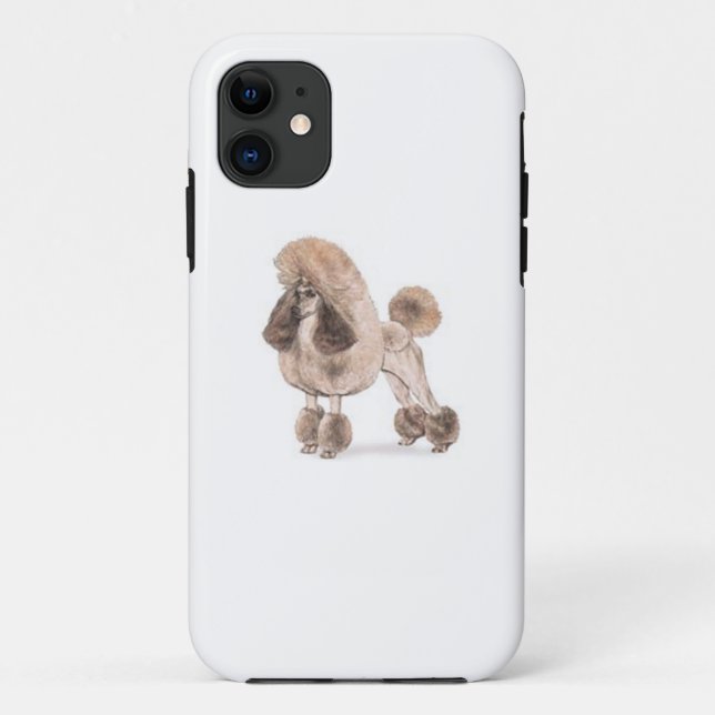 Capa Para iPhone Da Case-Mate Poodle - Mostrar Casaco (Verso)