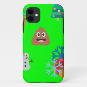 Capa Para iPhone Da Case-Mate poop emoji de natal