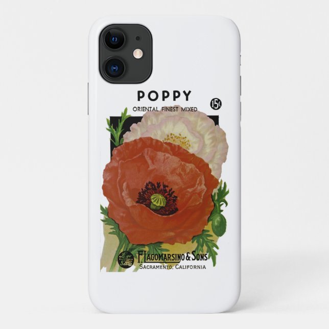 Capa Para iPhone Da Case-Mate Poppy (Verso)