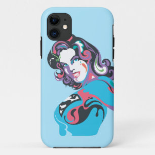 Capa Para iPhone Da Case-Mate Pose 1 do respingo da cor de Supergirl