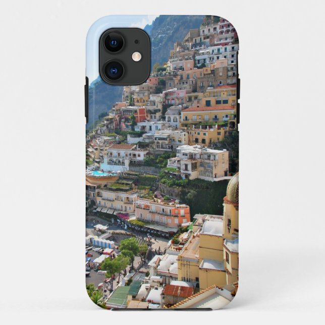 Capa Para iPhone Da Case-Mate Positano bonito, Italia (Verso)