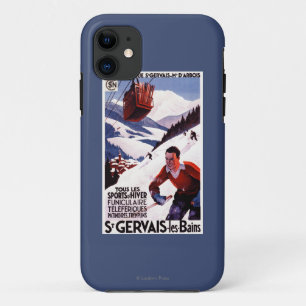 Capa Para iPhone Da Case-Mate Poster Railway do Promo do teleférico do SNCF