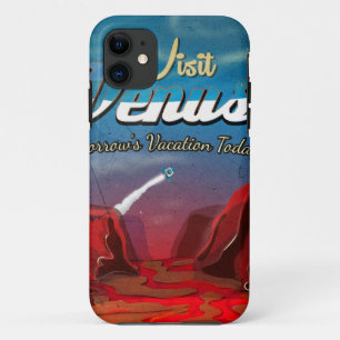 Capa Para iPhone Da Case-Mate Poster vintage de Venus da visita