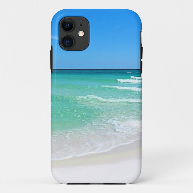 Capa Para iPhone Da Case-Mate Praia branca (Verso)