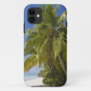 Capa Para iPhone Da Case-Mate Praia na Ilha de Um Pé, Aitutaki, Ilhas Cook