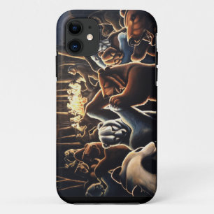 Capa Para iPhone Da Case-Mate Presente de dança do urso da arte dos animais