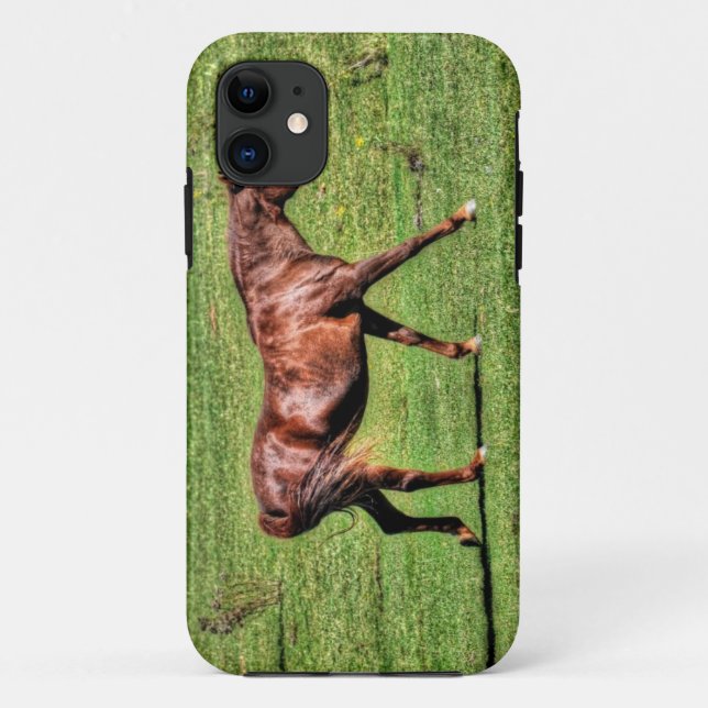 Capa Para iPhone Da Case-Mate Presente do amante dos cavalos (Verso)