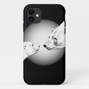 Capa Para iPhone Da Case-Mate Presentes de Arte do Urso Polar Iphone 5 Case Bear
