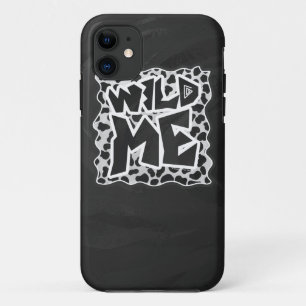 Capa Para iPhone Da Case-Mate Preto e branco Dalmatian com selvagem mim