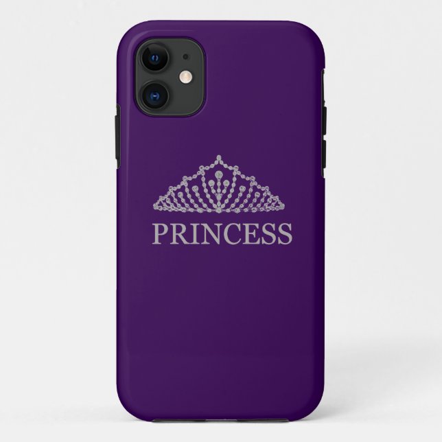 Capa Para iPhone Da Case-Mate Princesa Coroa (Verso)