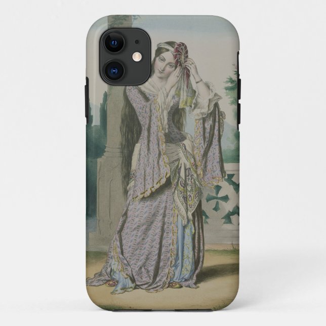 Capa Para iPhone Da Case-Mate Princesa Helen, gravada pelos irmãos de Thierry, (Verso)