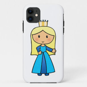 Capa Para iPhone Da Case-Mate Princesa loura bonito do clipart dos desenhos