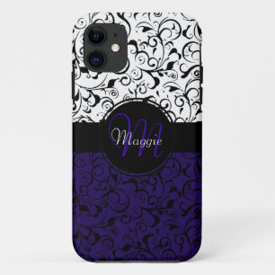 Capa Para iPhone Da Case-Mate Profundamente - caixa branca preta roxa do iphone