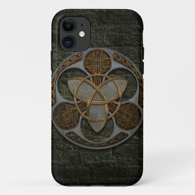 Capa Para iPhone Da Case-Mate Protetor celta da trindade (Verso)