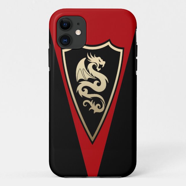 Capa Para iPhone Da Case-Mate Protetor do dragão (Verso)