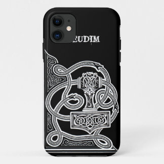Capa Para iPhone Da Case-Mate Pseudim Mjolnir Black