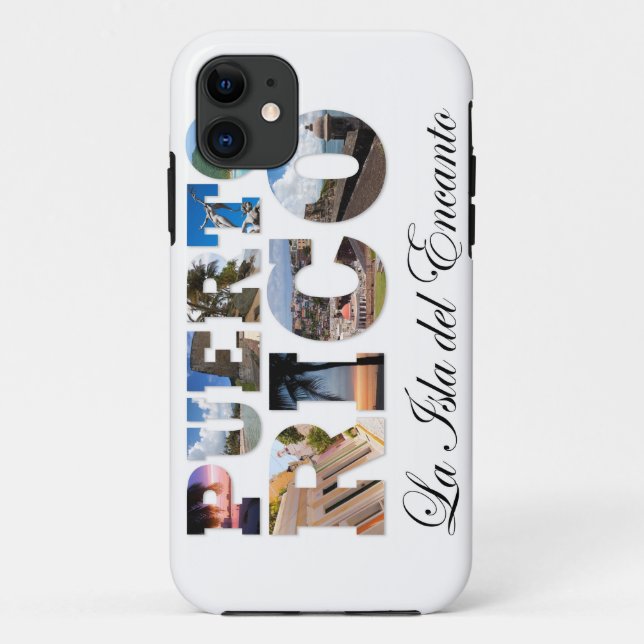 Capa Para iPhone Da Case-Mate Puerto Rico La Isla Del Encanto (Verso)