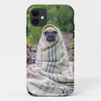 Capa Para iPhone Da Case-Mate Pug em cobertor