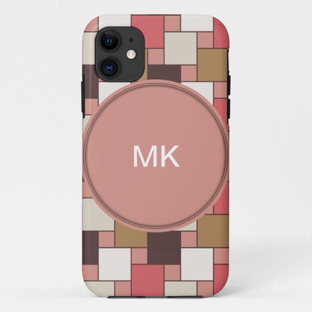 Capa Para iPhone Da Case-Mate Pumpkin Spice Weave Patterno (Verso)