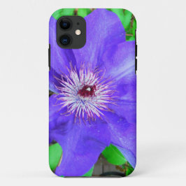 Capa Para iPhone Da Case-Mate Purple Clematis Flower