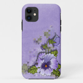 Capa Para iPhone Da Case-Mate Purple Pansy