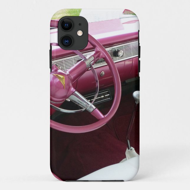 Capa Para iPhone Da Case-Mate Púrpura Chevy Bel Air (Verso)