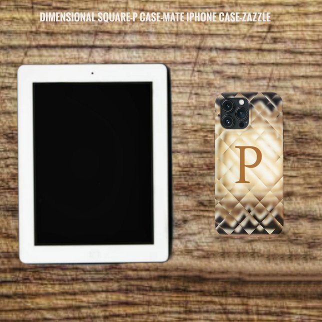 Capa Para iPhone Da Case-Mate Quadrado Dimensional-P (Criador carregado)