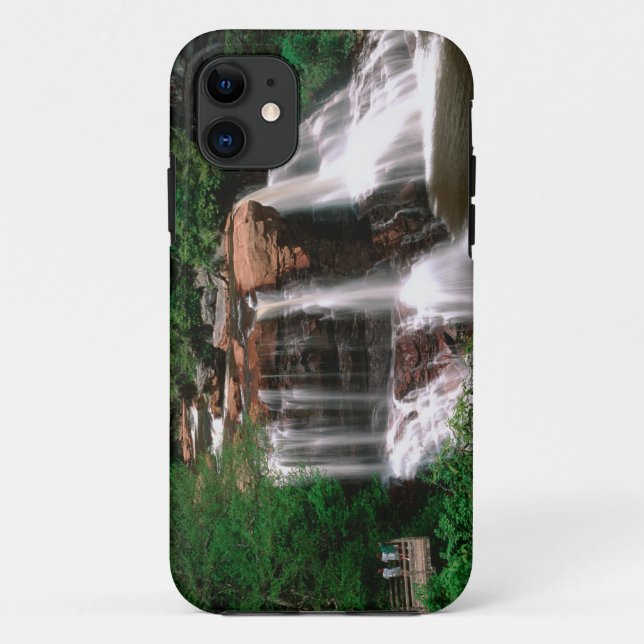 Capa Para iPhone Da Case-Mate Quedas de Blackwater, Virgínia Ocidental, cênico, (Verso)