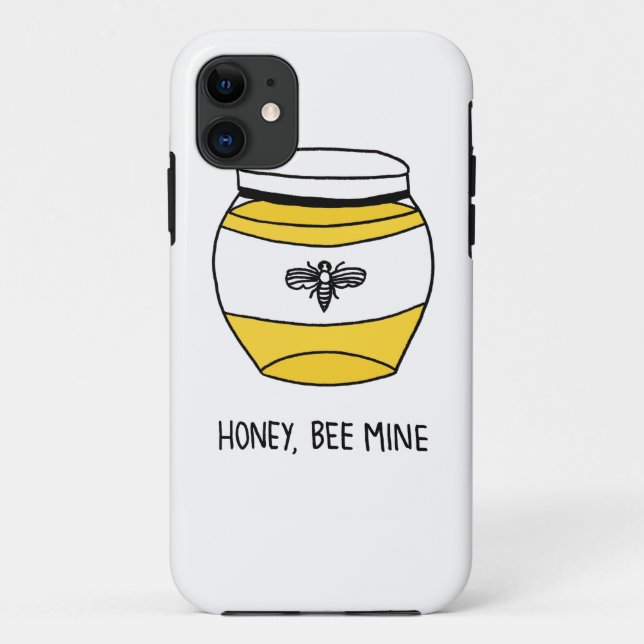 Capa Para iPhone Da Case-Mate Querida, Abelha Mina (Verso)
