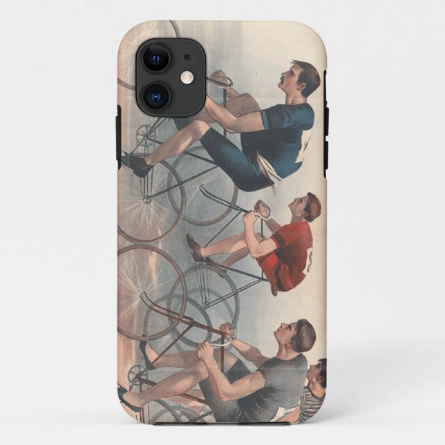 Capa Para iPhone Da Case-Mate Raça SUPERIOR da bicicleta (Verso)
