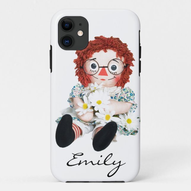 Capa Para iPhone Da Case-Mate Rag Doll com margaridas (Verso)