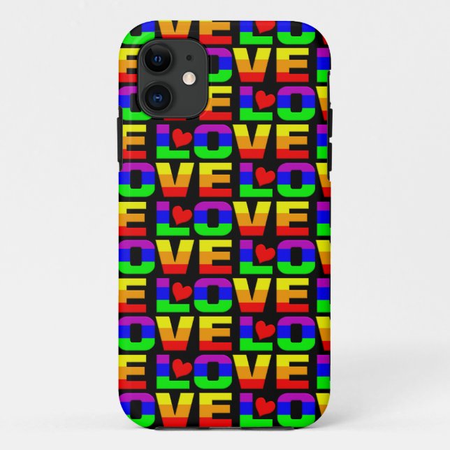 Capa Para iPhone Da Case-Mate Rainbow Love iPhone 5 Case-Mate (Verso)