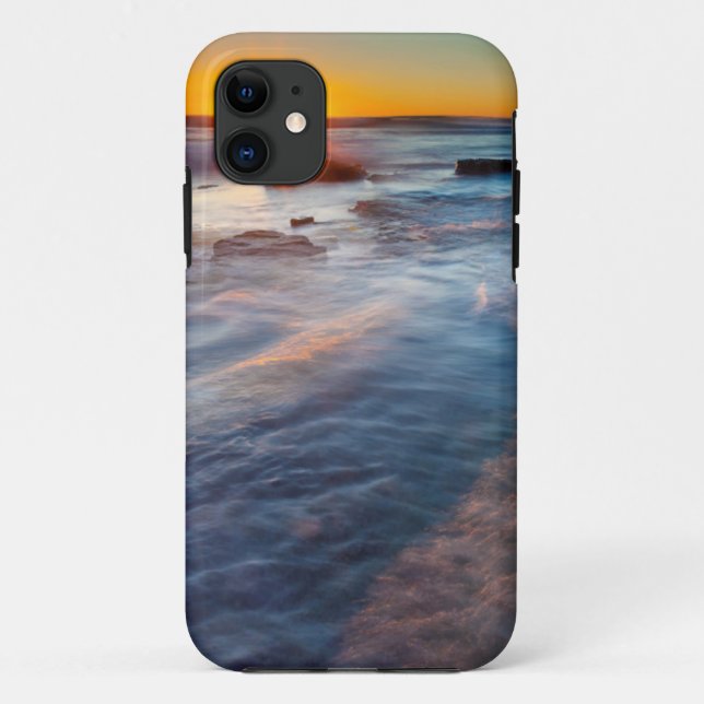 Capa Para iPhone Da Case-Mate Raios de sol iluminam o Oceano Pacífico (Verso)