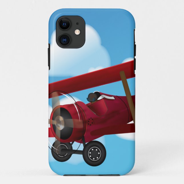 Capa Para iPhone Da Case-Mate Red Baron (Verso)