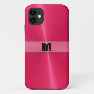 Capa Para iPhone Da Case-Mate Red Shinless Steel Metal 8