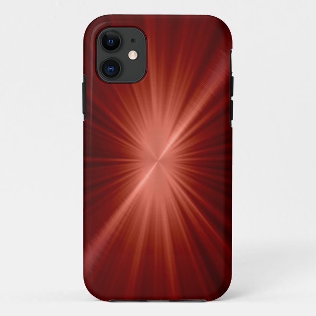 Capa Para iPhone Da Case-Mate Red Steel Metal Look (Verso)