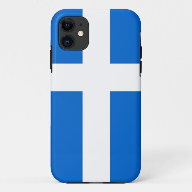 Capa Para iPhone Da Case-Mate região da zona úmida pavilhão étnico da Escócia (Verso)