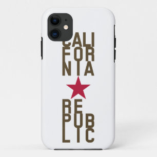 Capa Para iPhone Da Case-Mate República original de Califórnia do design de