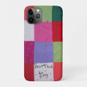 Capa Para iPhone Da Case-Mate retalhos feitos malha coloridos do estilo do