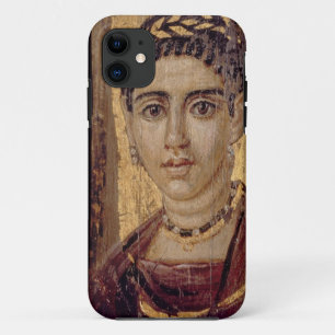 Capa Para iPhone Da Case-Mate Retrato da mamã de uma mulher, de Fayum,