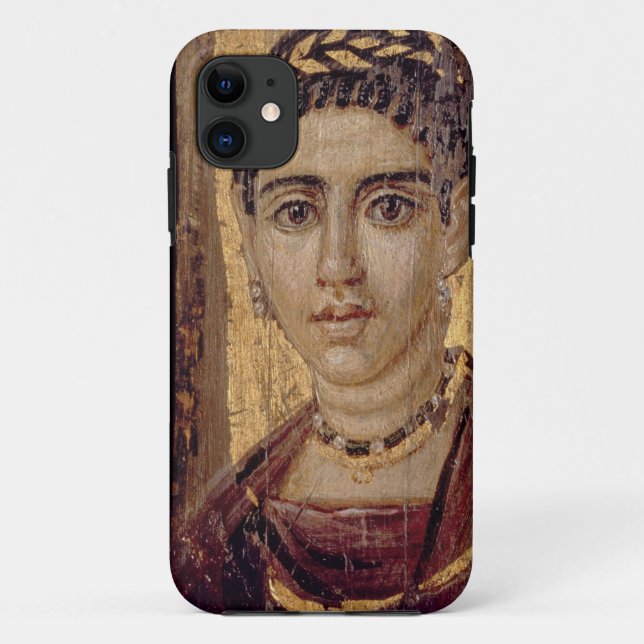 Capa Para iPhone Da Case-Mate Retrato da mamã de uma mulher, de Fayum, (Verso)