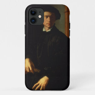 Capa Para iPhone Da Case-Mate Retrato de um homem novo, c.1532-40 (óleo no