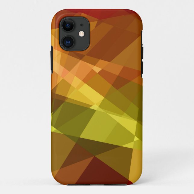 Capa Para iPhone Da Case-Mate retro-cubismo e abstrato de arte leve (Verso)