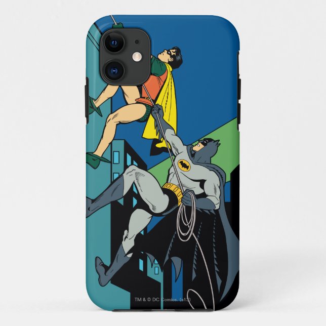 Capa Para iPhone Da Case-Mate Robin E Batman Escalb (Verso)