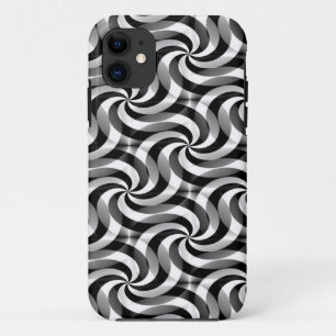 Capa Para iPhone Da Case-Mate Rochas - Arte Padrão - preto e branco